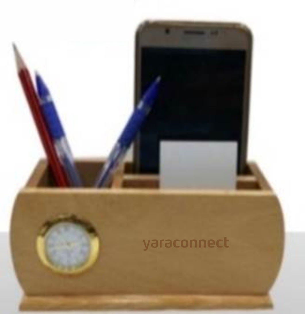 Wooden Pen Stand